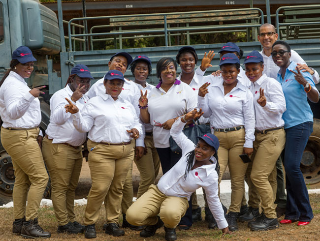Ladybird Logistics makes history with the graduation of our first batch of female truck drivers