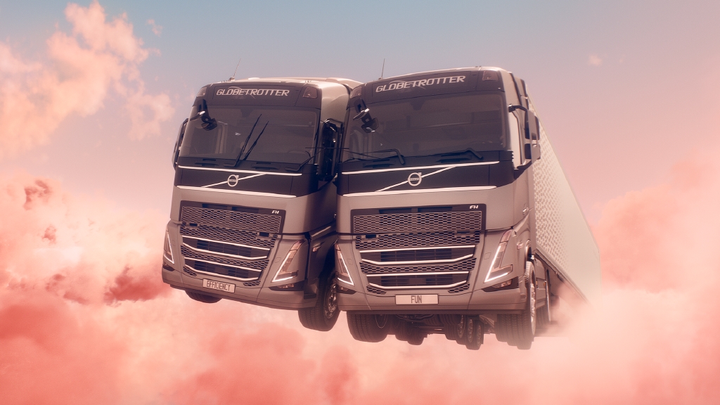 Volvo FH, una storia d’amore tra due camion