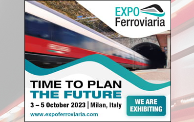 Vi aspettiamo ad Expo Ferroviaria 2023!